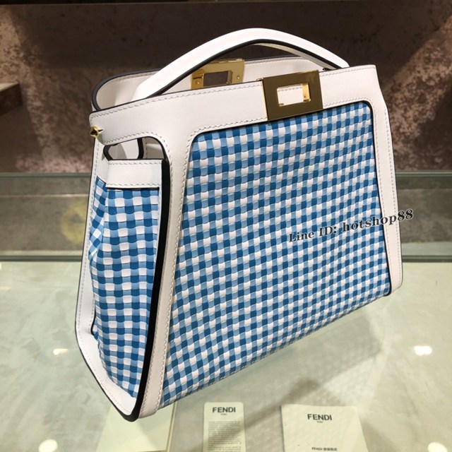 FENDI專櫃精品手提肩背女包 芬迪Iconic Peekaboo Essentially手袋 fdzg2698